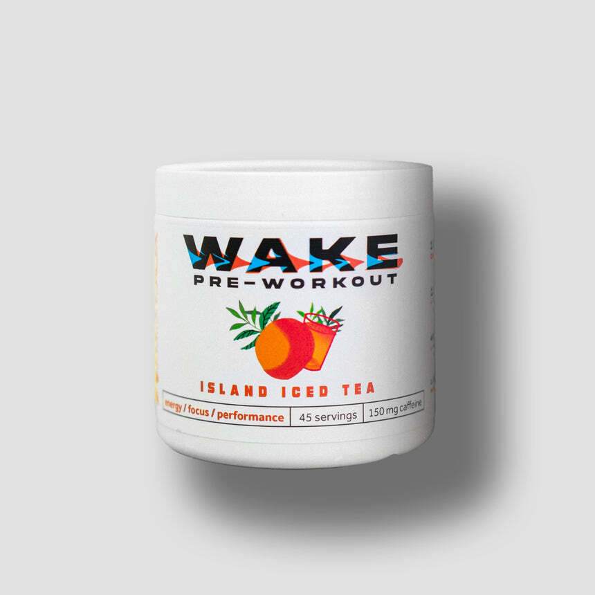 WAKE PRE WORKOUT ISLAND ICED TEA 324g - 45  servings