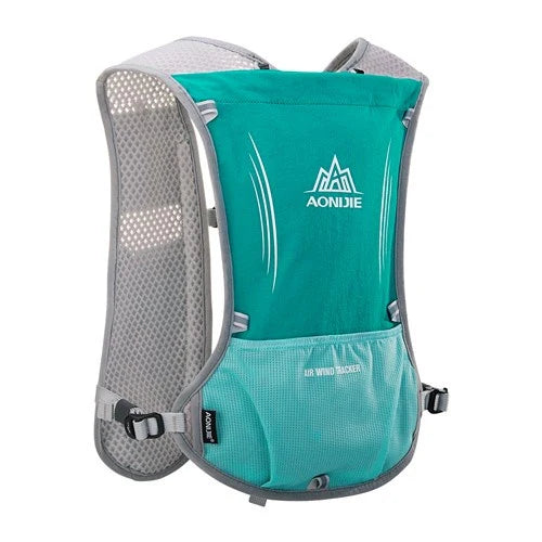 Aonijie 5L Hydration Backpack Running Vest - MINT GREEN (Vest only)