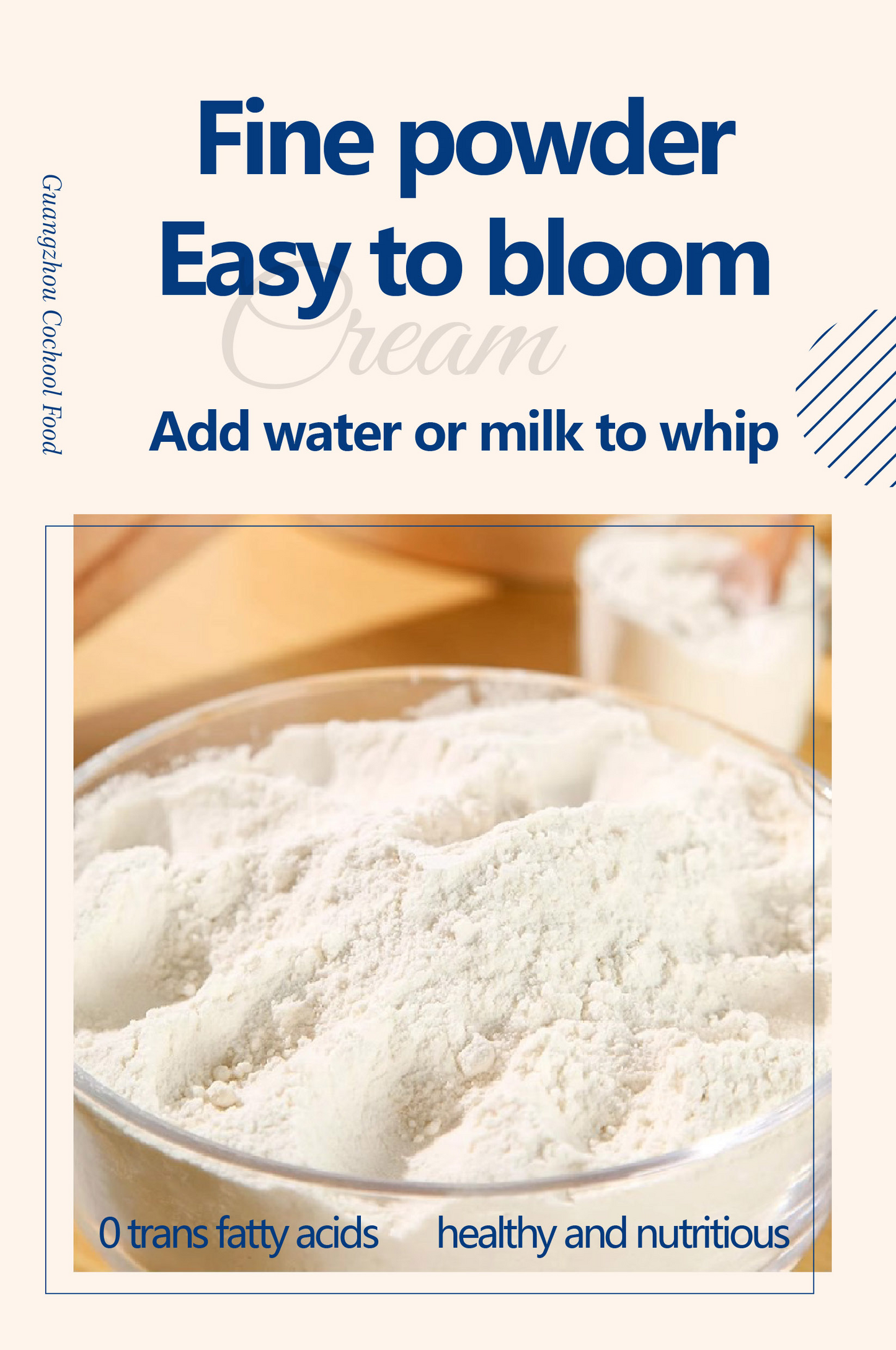 BULK - Cochool WHIPPING CREAM POWDER 1kg x 10 pcs