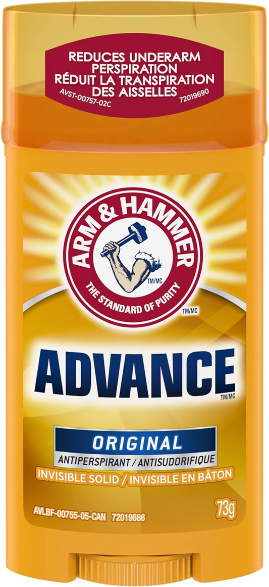 Arm & Hammer ADVANCE ANTIPERSPIRANT ORIGINAL INVISIBLE SOLID 73g