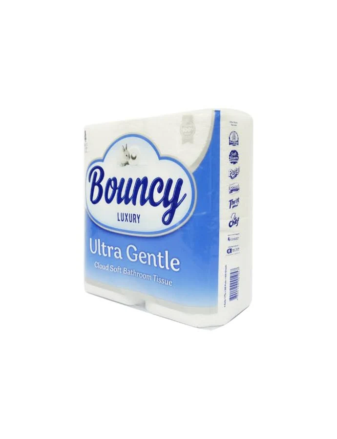 Bouncy Ultra Gentle Cloud Soft Bathroom Tissue 3 PLY - BTVP 24/4/200