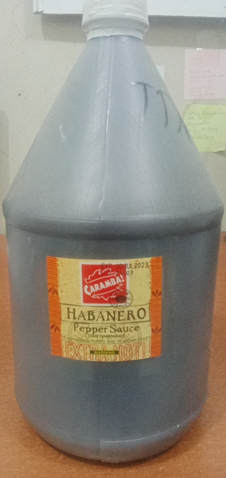 Caramba HABANERO PEPPER SAUCE 3.78 Liter