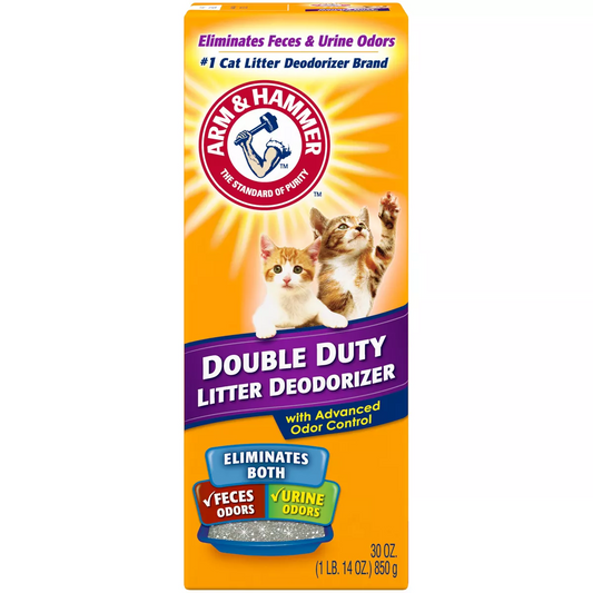 Arm & Hammer DOUBLE DUTY LITTER DEODORIZER  30 oz. / 850 g.