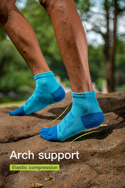 Aonijie E4838 Breathable Running Sports Toe SOCKS - MEDIUM