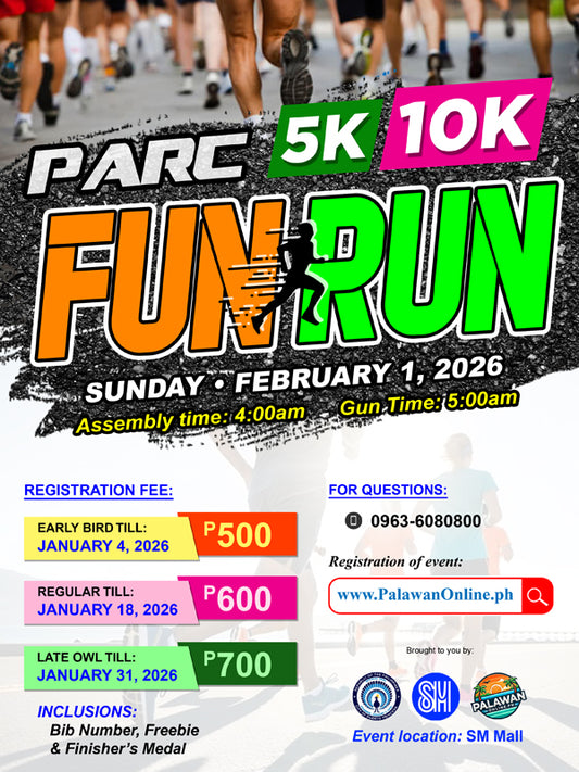 FEBRUARY 1 - PARC Run 5km & 10km at SM Mall