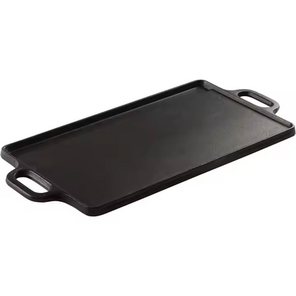 CAST IRON GRILL PLATE / PAN Riversible - 51 x 23.1 x 1.5cm