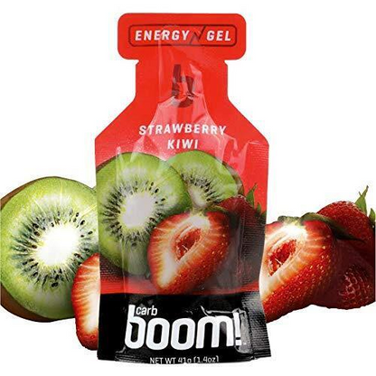 Carb Boom! Energy Gel - Strawberry Kiwi Single Serve Pack 41g