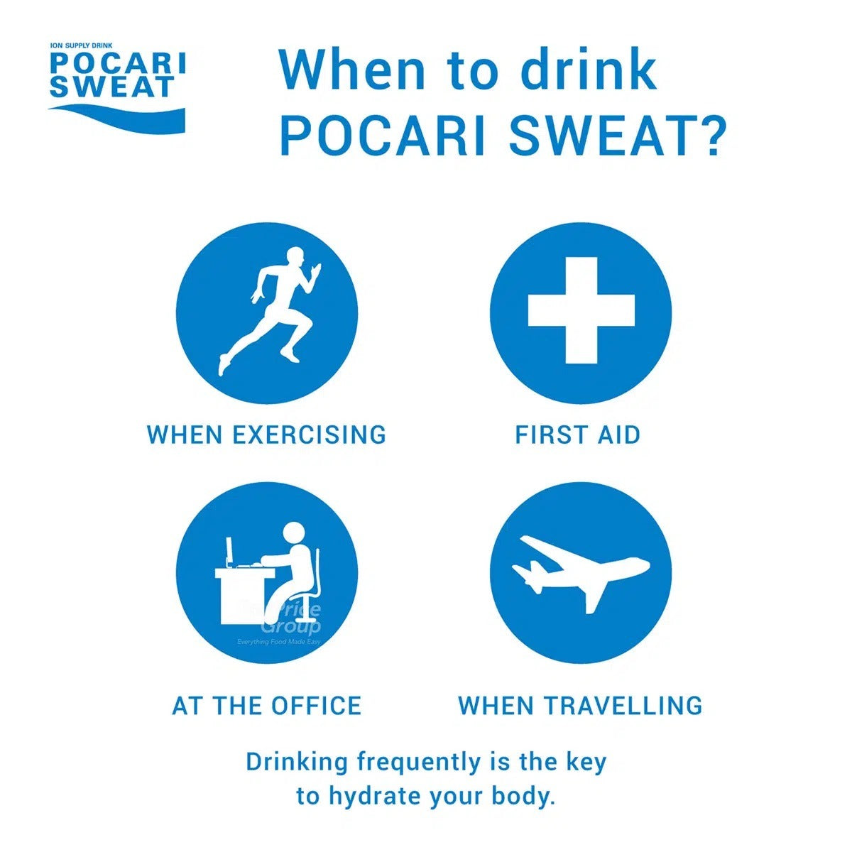 5 pcs x 13g sachet - Pocari Sweat Powder in Sachets - 5 pcs x 13g sachet